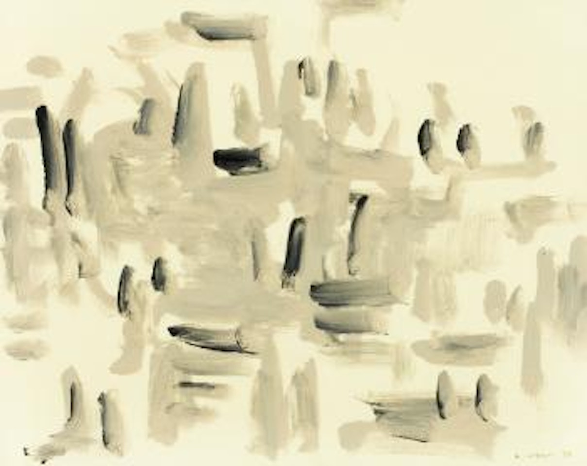 With Winds S.8708-52 ,
1987 by Lee Ufan