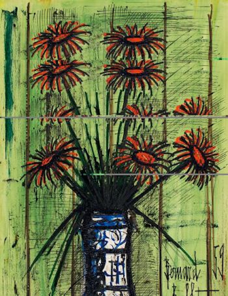 Bouquet de Fleurs ,
1959 by Bernard Buffet