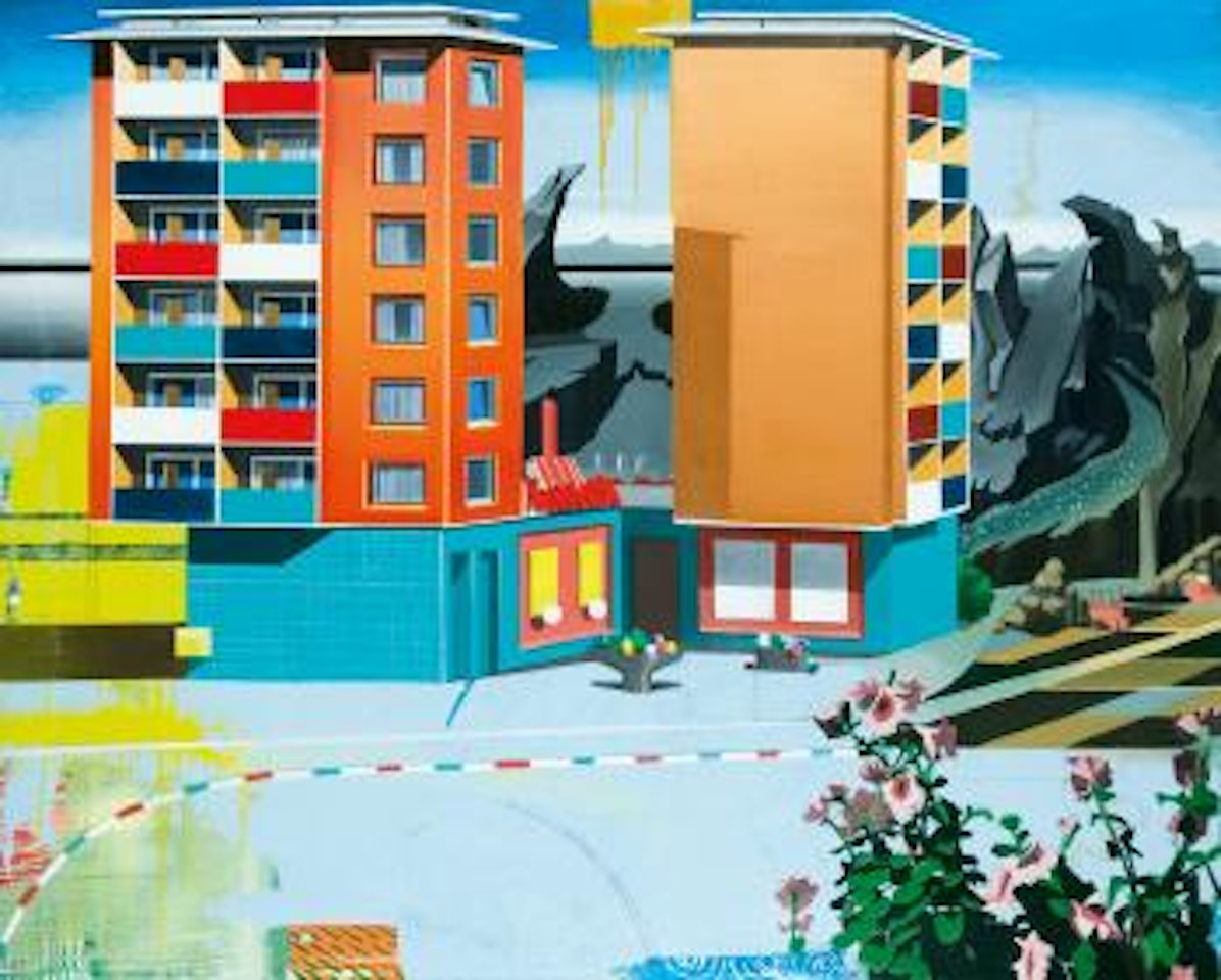 Untitled (Hochhaus) ,
2001 by Matthias Weischer
