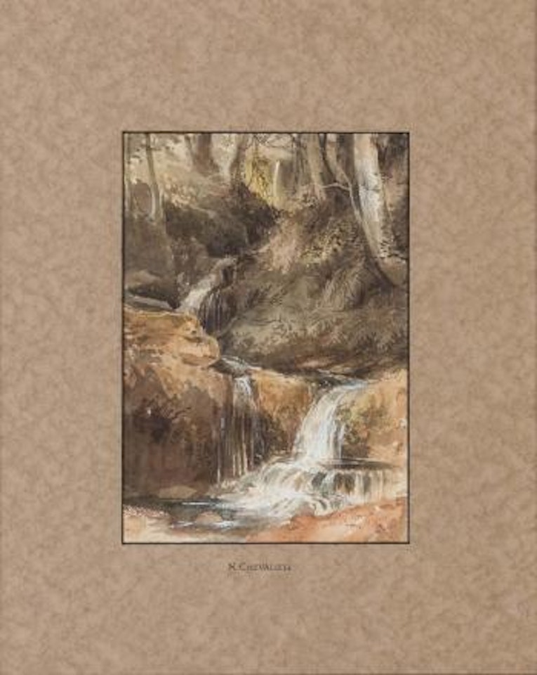 Babbling Brook ,
1890 by Nicholas Chevalier