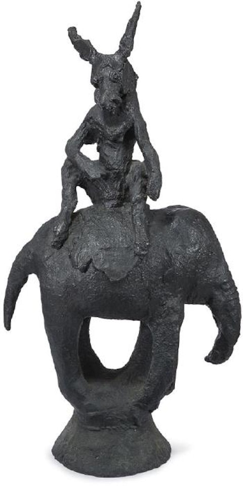Jackass And Elephant ,
1995 by Barry Flanagan