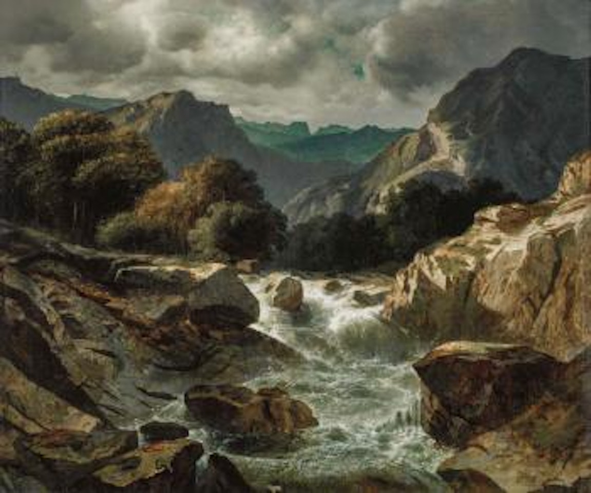 Torrent de Montage , by Alexandre Calame