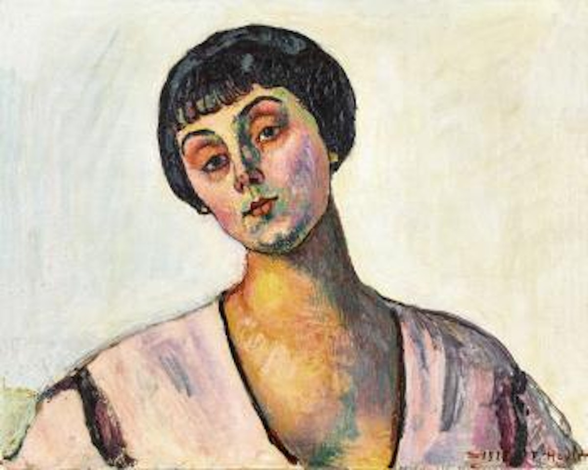 Bildnis Jeanne Amélie Günzburger-Malan ,
1912 by Ferdinand Hodler