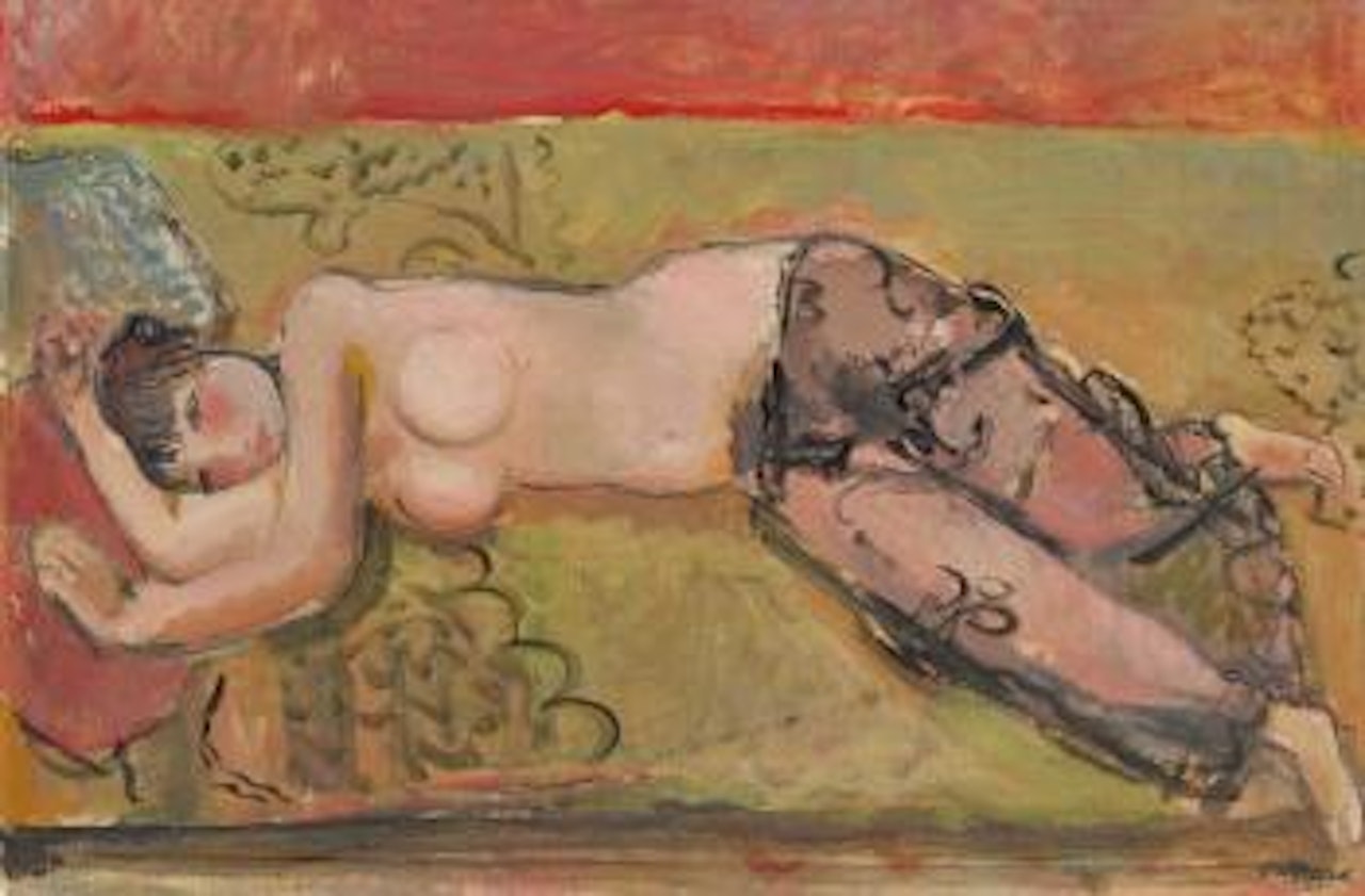 Liegender Weiblicher Akt , by Maurice Barraud