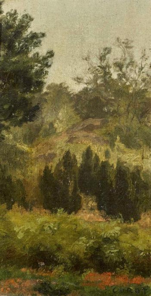 Paysage , by Jean Baptiste Camille Corot