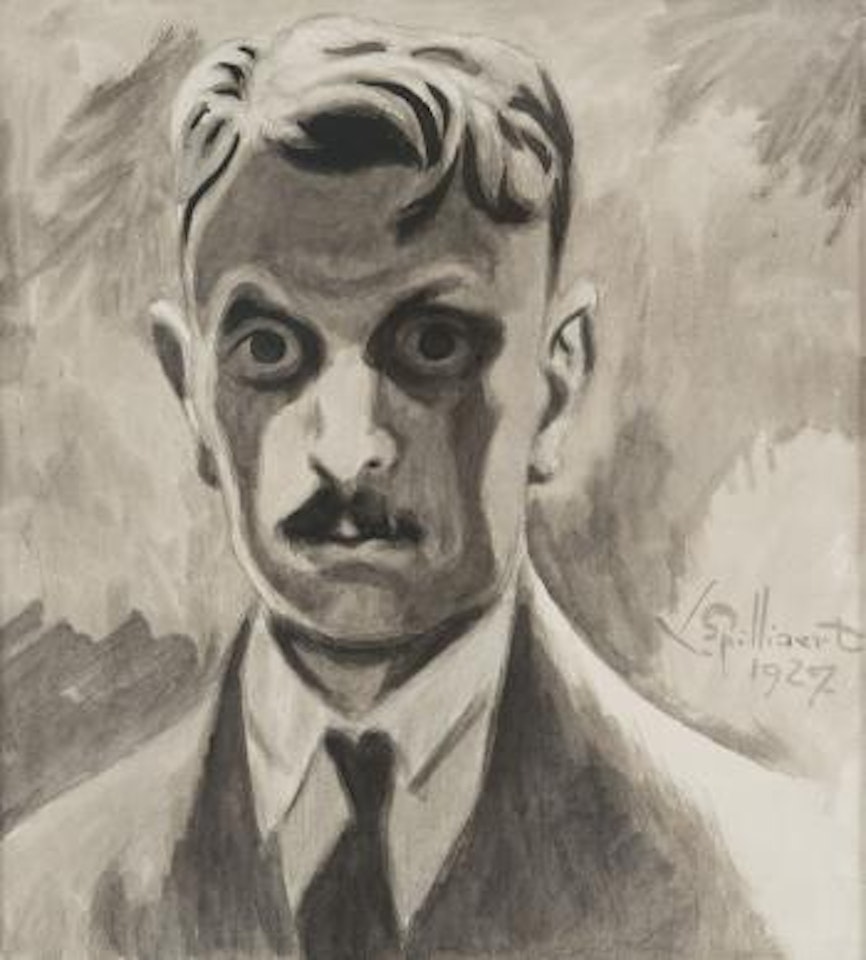 Selfportrait ,
1927 by Léon Spilliaert