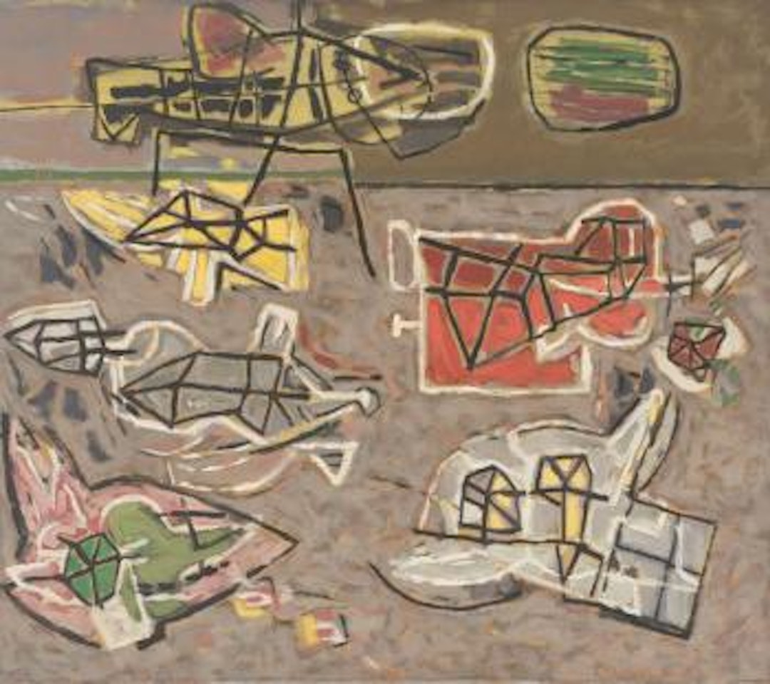 Animals in the Desert ,
1953 by Corneille
