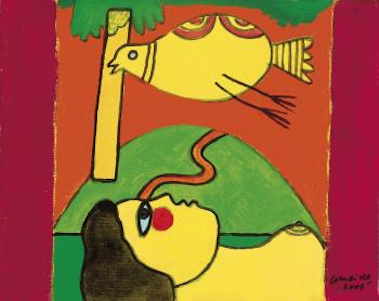 Le chemin vers l'oiseau ,
2005 by Corneille