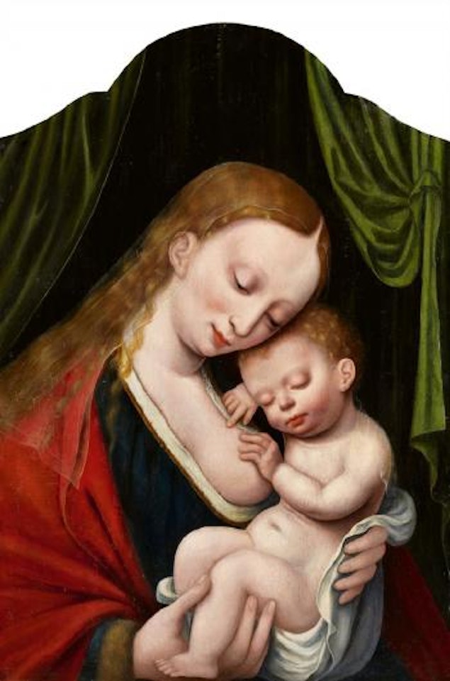 The Virgin with the sleeping Christ child , by Netherlandish School