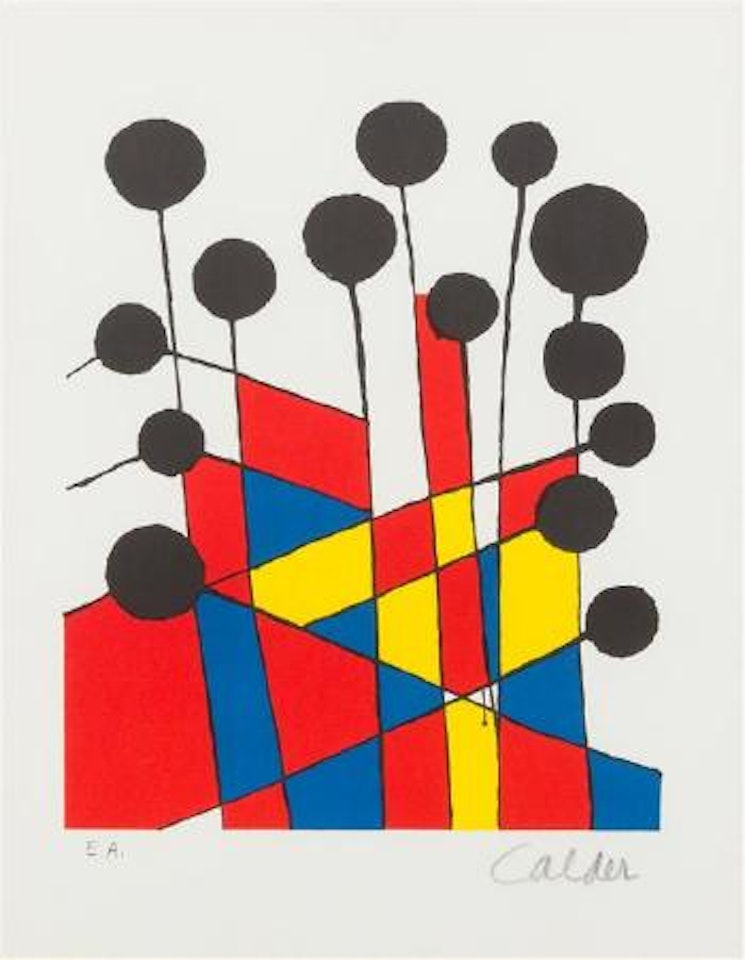 Untitled (Balloons) (from XXe Siècle no 37) ,
1971 by Alexander Calder