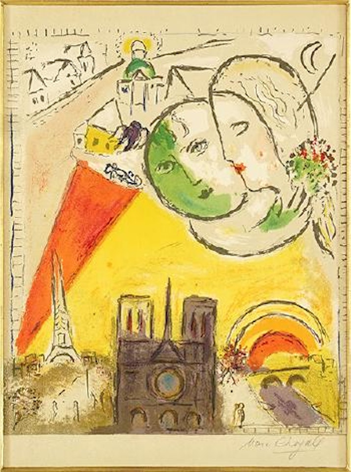 Le Dimanche ,
1954 by Marc Chagall