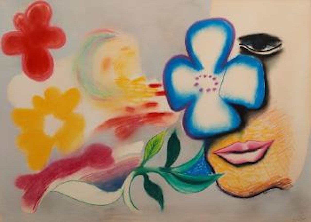 Girl and flower ,
1972 by Charles Blackman