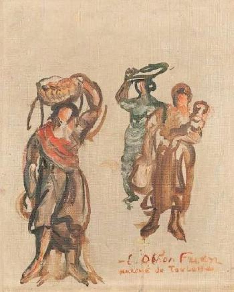 Marché de Toulon ,
1922 by Othon Friesz