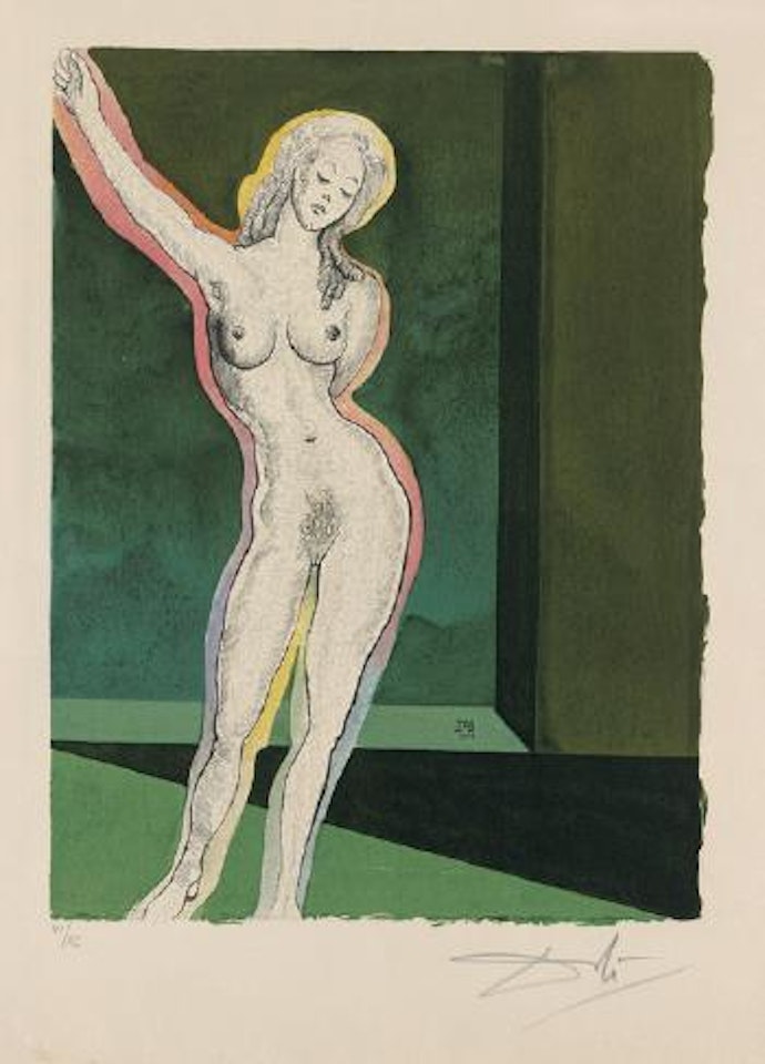 Brave Cécile ,
1969 by Salvador Dali