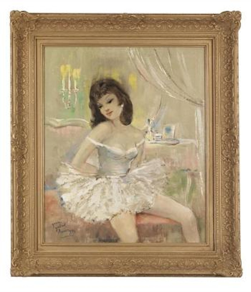 Ballerine , by Jean Gabriel Domergue