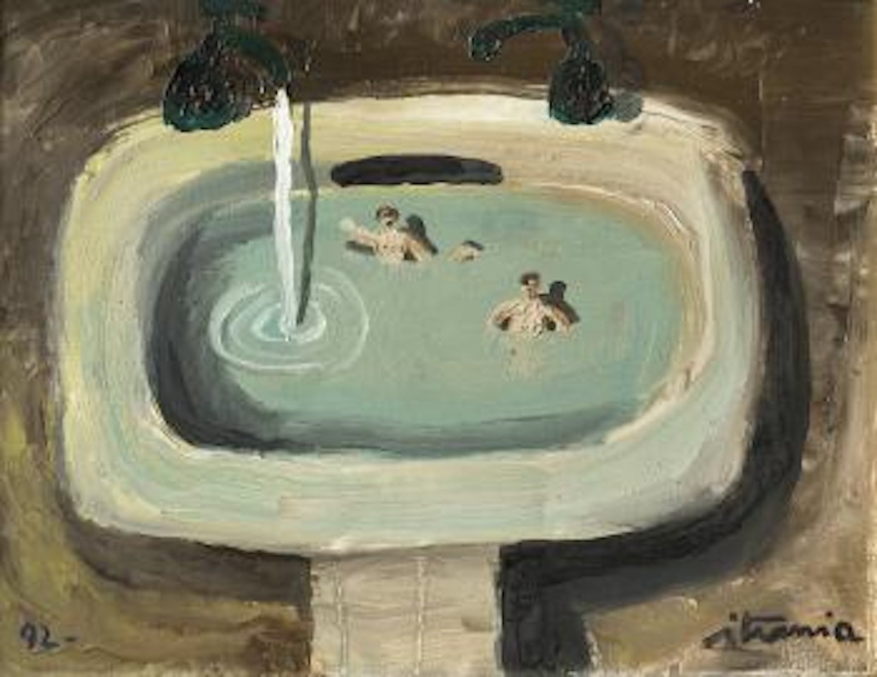 Pileta ,
1992 by Ignacio Iturria