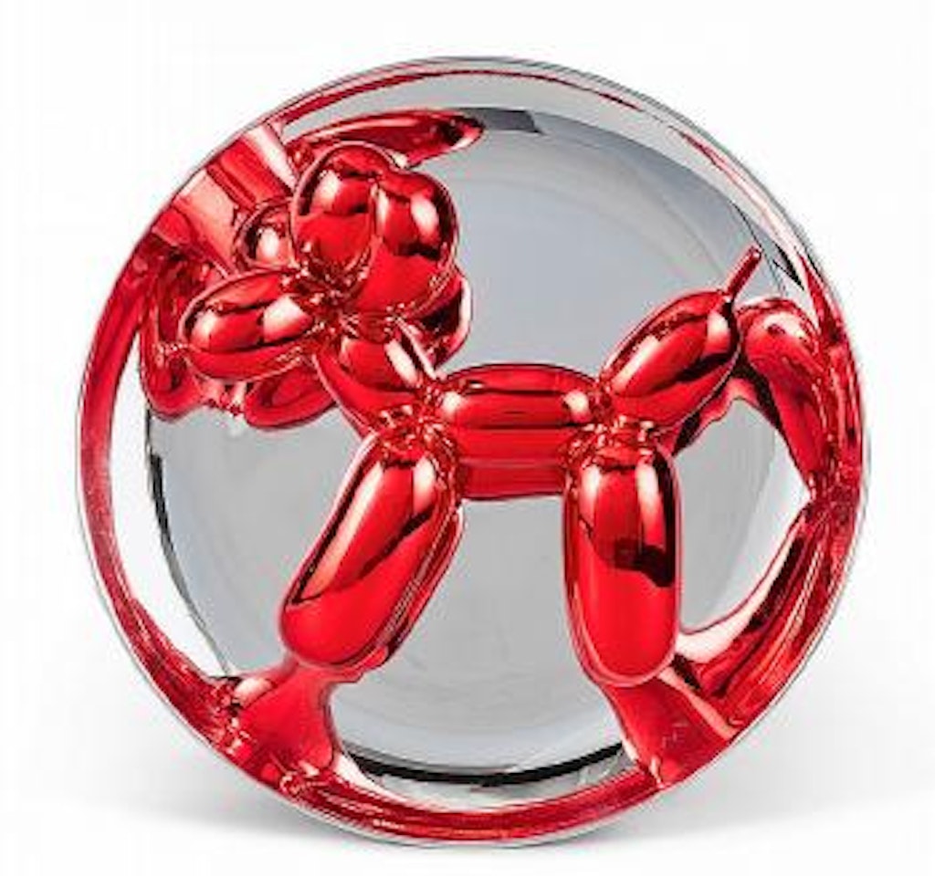 Balloon dog ,
1995 by Jeff Koons