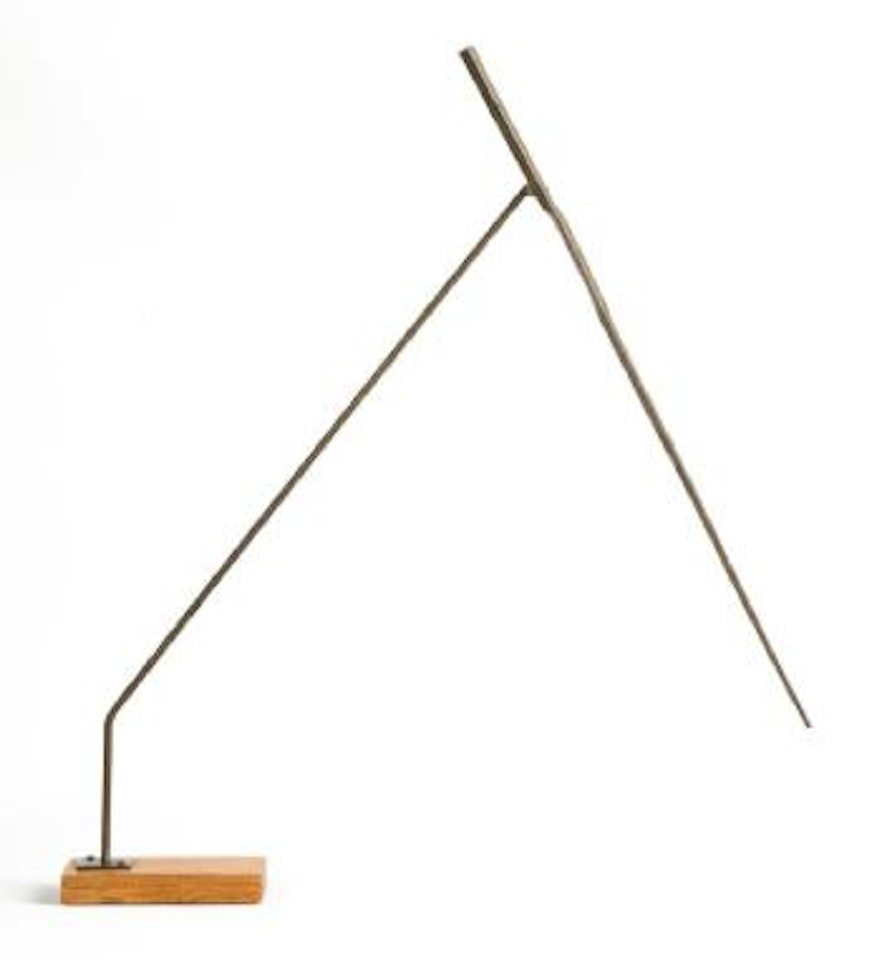 One fixed, one moving line extended ,
1984 by George Rickey