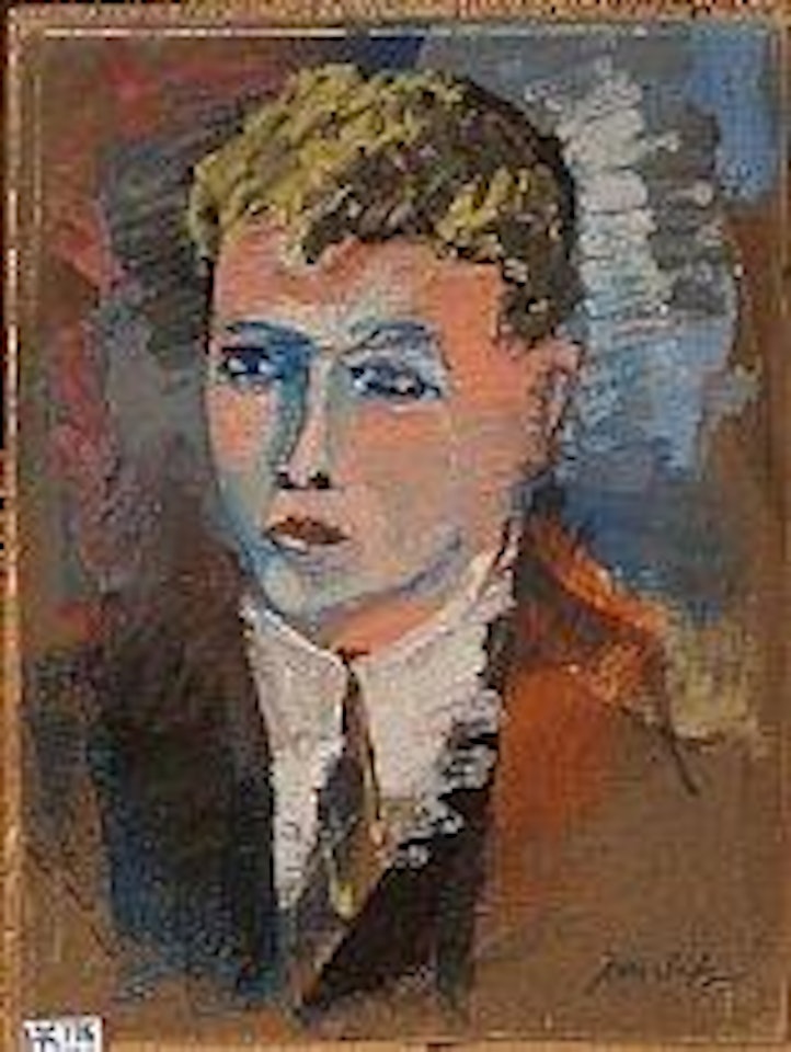 Portrait d'un jeune homme , by Jean Dufy