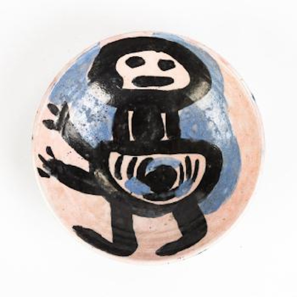 Plate ,
Circa
1953 by Karel Appel