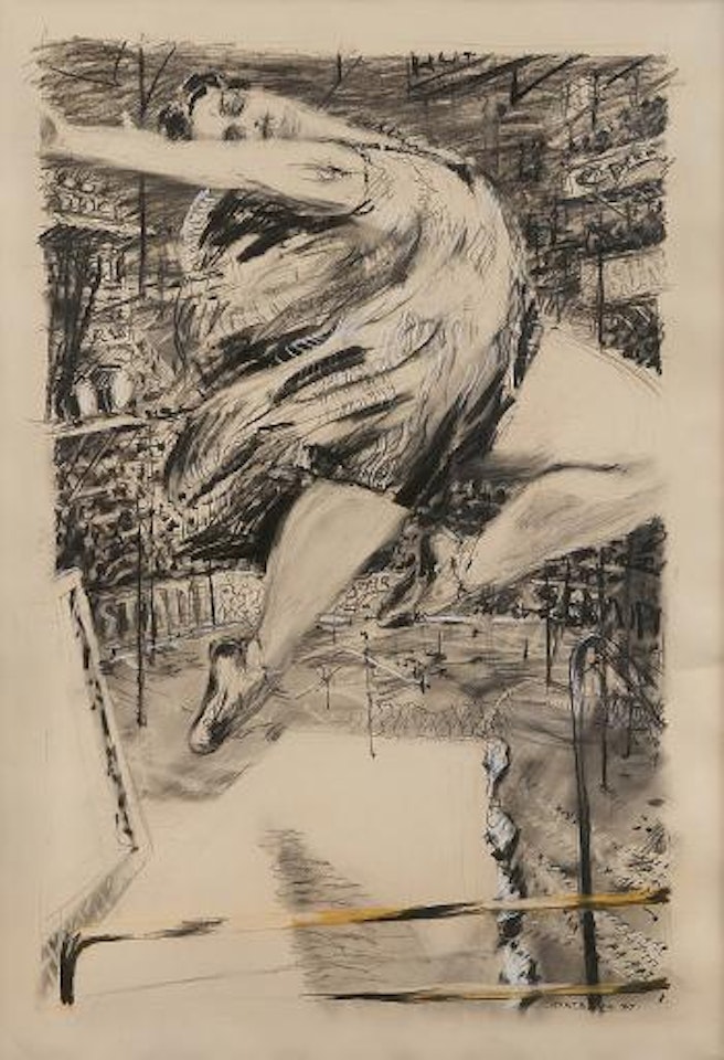Grande jet ,
1987 by William Kentridge