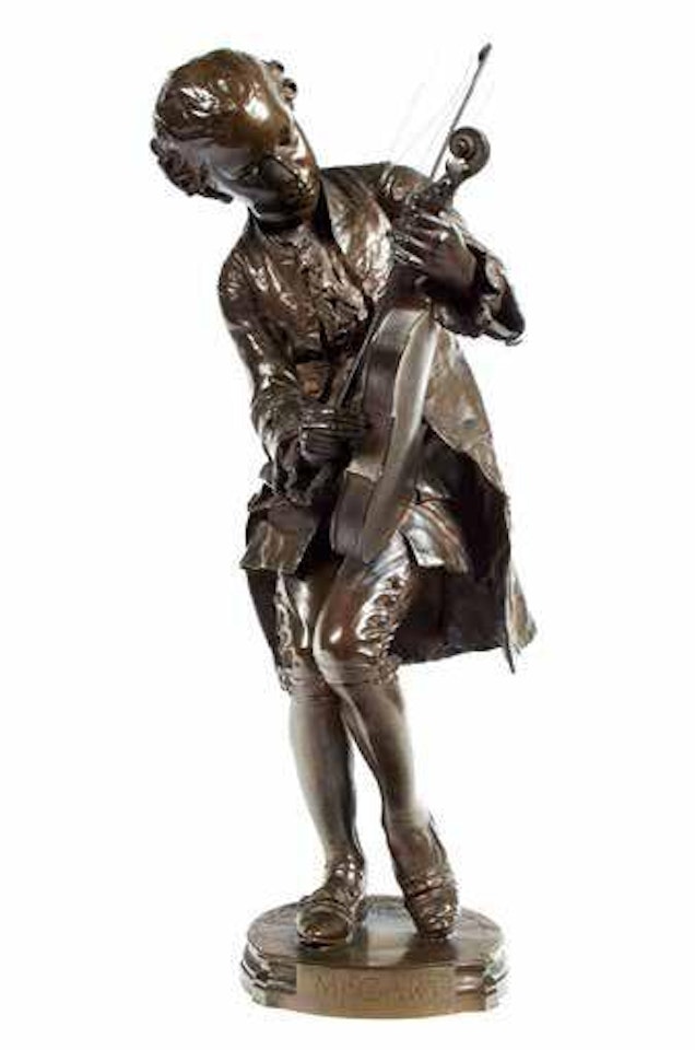 Mozart enfant accordant son alto ,
1883 by Louis-Ernest Barrias