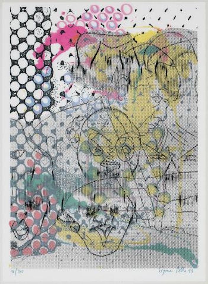 We Needed to Act ,
1999 by Sigmar Polke