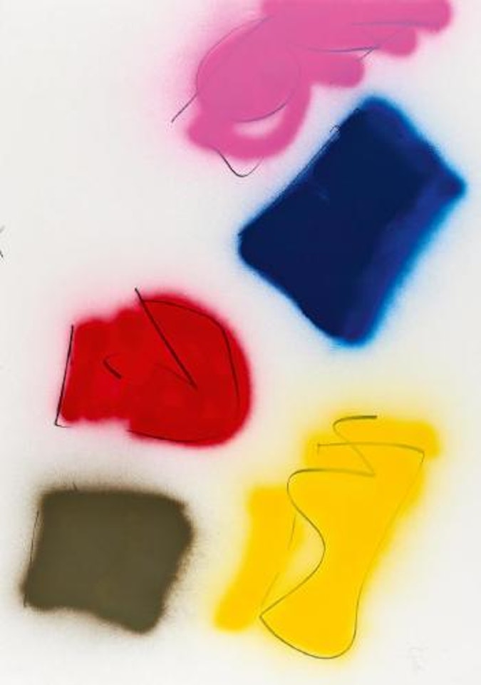Untitled (spray painting) ,
1977 by Imi Knoebel