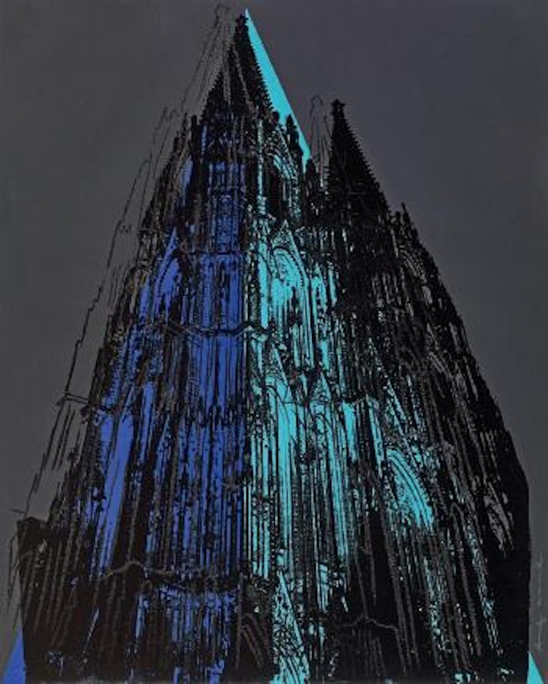 Cologne Cathedral ,
1985 by Andy Warhol