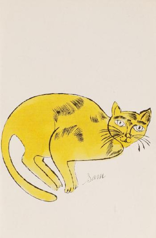 Sam ,
Circa
1954 by Andy Warhol