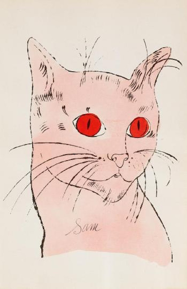 Sam ,
Circa
1954 by Andy Warhol