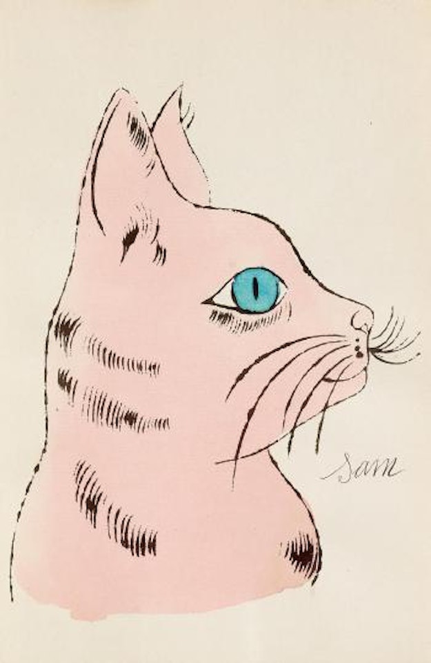 Sam ,
Circa
1954 by Andy Warhol