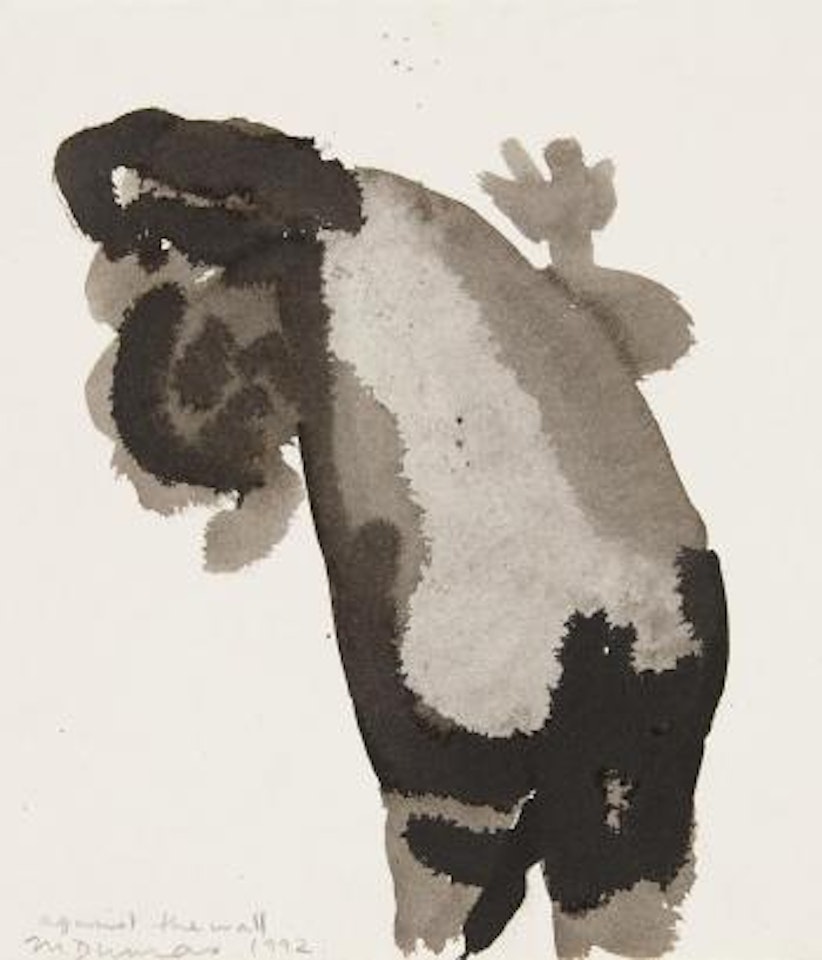 Against the wall ,
1992 by Marlene Dumas