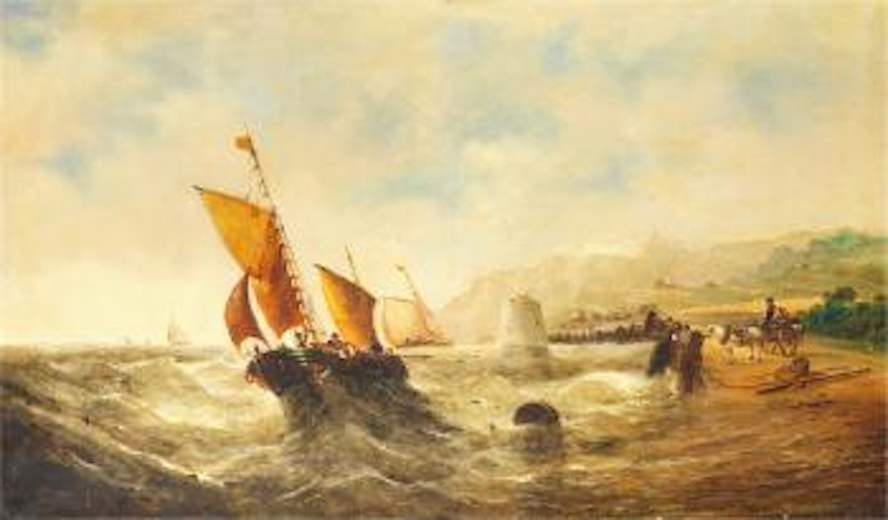 Scène de marine ,
1869 by Edward William Cooke