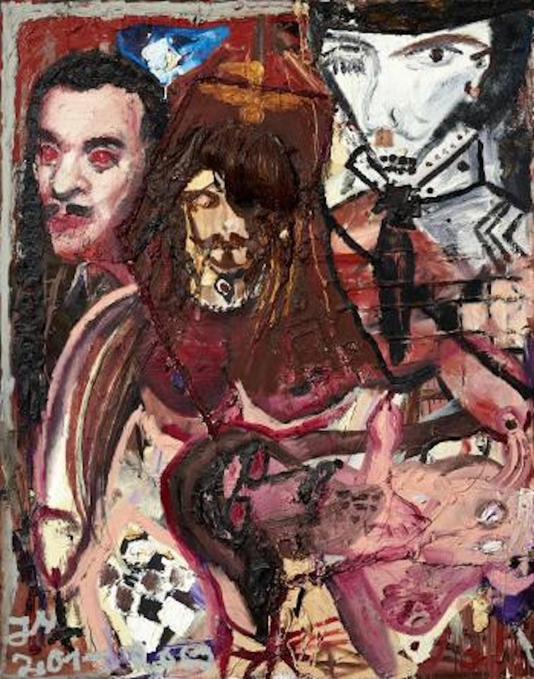 YSL's Vorgeburt (Nanny's Baby) (Yves Saint Laurent!) ,
2001
-
2002 by Jonathan Meese