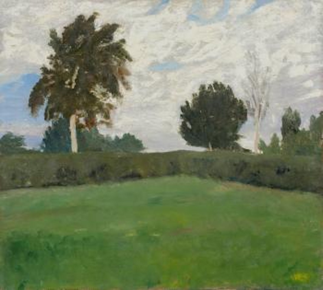 Brünjes Garten ,
Circa
1902 by Paula Modersohn-Becker