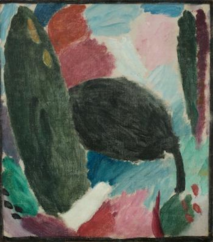 Variation ,
Circa
1918 by Alexej von Jawlensky