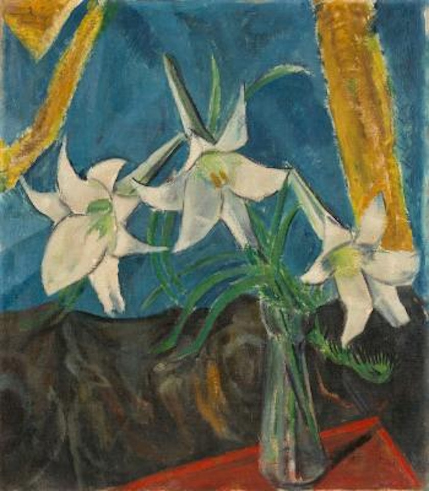 Lilien ,
1912 by Erich Heckel