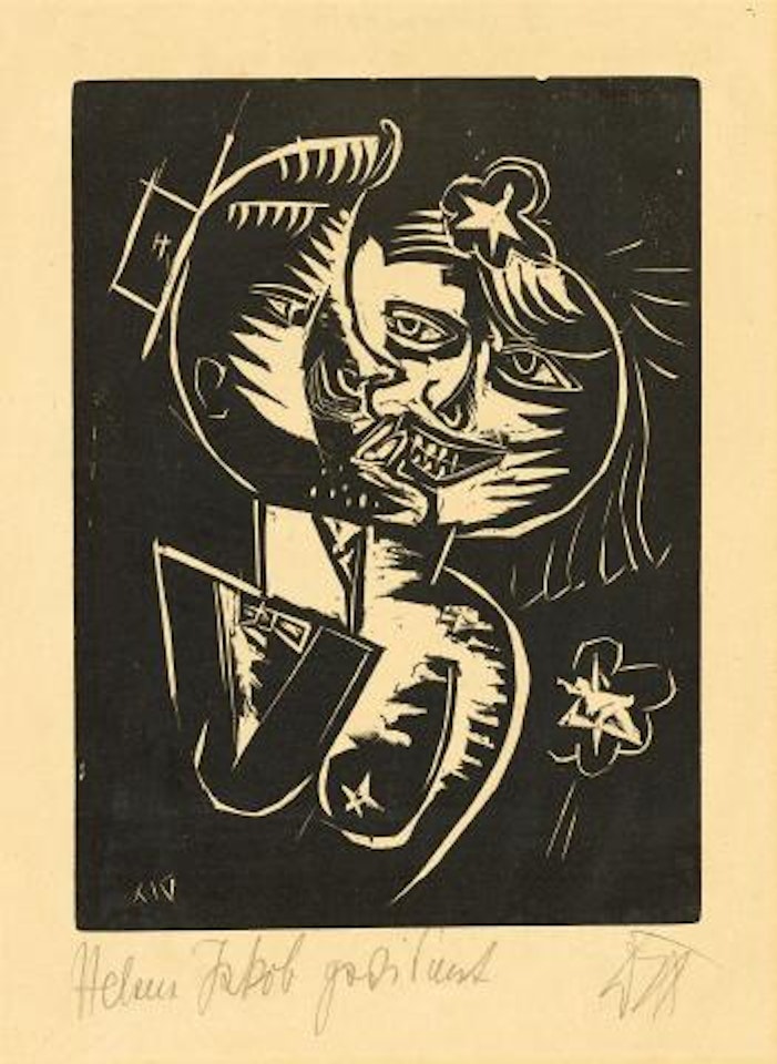 Der Kuß (liebespaar) ,
1919 by Otto Dix