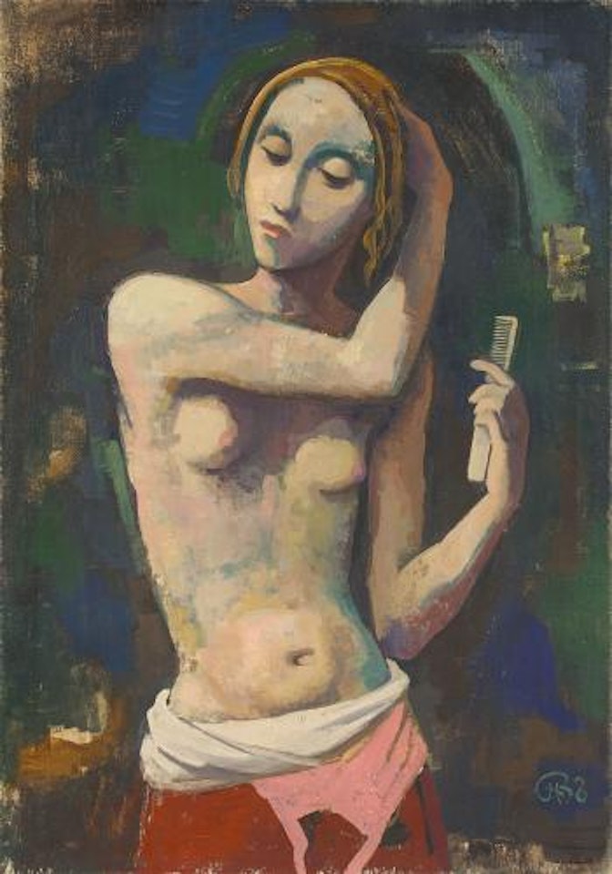 Mädchen, Sich Kämmend ,
1938 by Karl Hofer