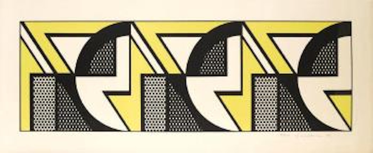 Repeated Design ,
1969 by Roy Lichtenstein