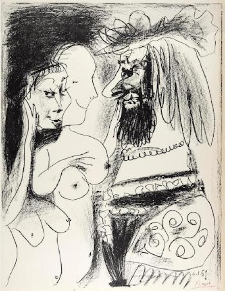 Le Vieux Roi ,
1959 by Pablo Picasso