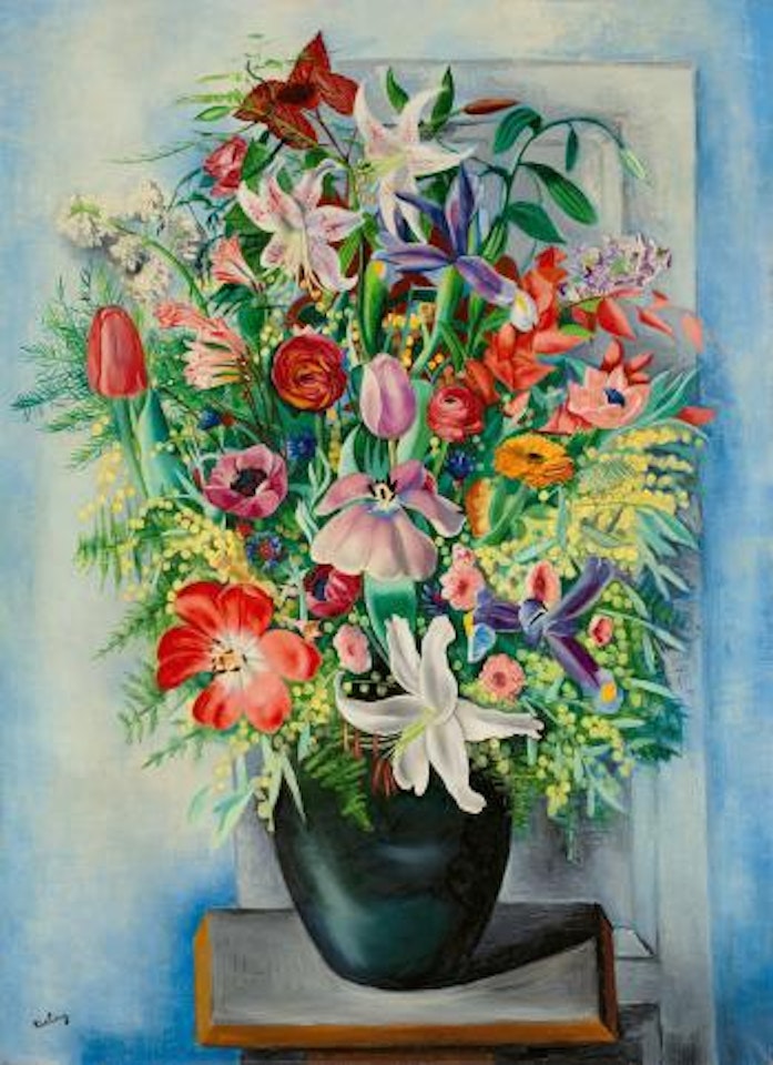 Bouquet De Fleurs Variées ,
Circa
1926 by Moïse Kisling