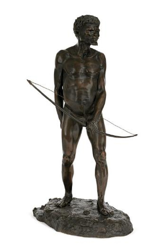 The Bushman Hunter ,
1902 by Anton van Wouw