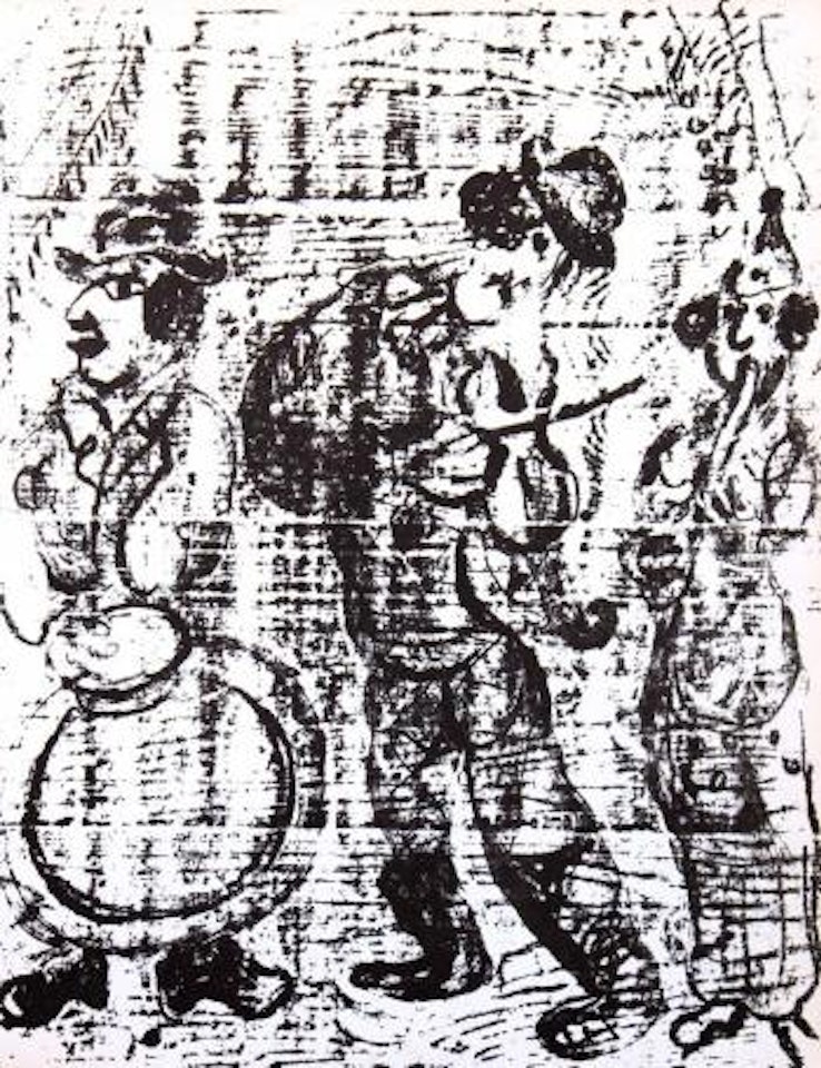 Wandering Musicians ,
1963 by Marc Chagall