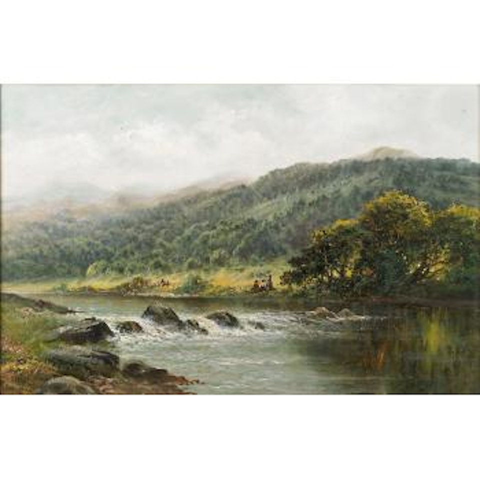 On the Llugwy, North Wales ,
1898 by Benjamin Williams Leader