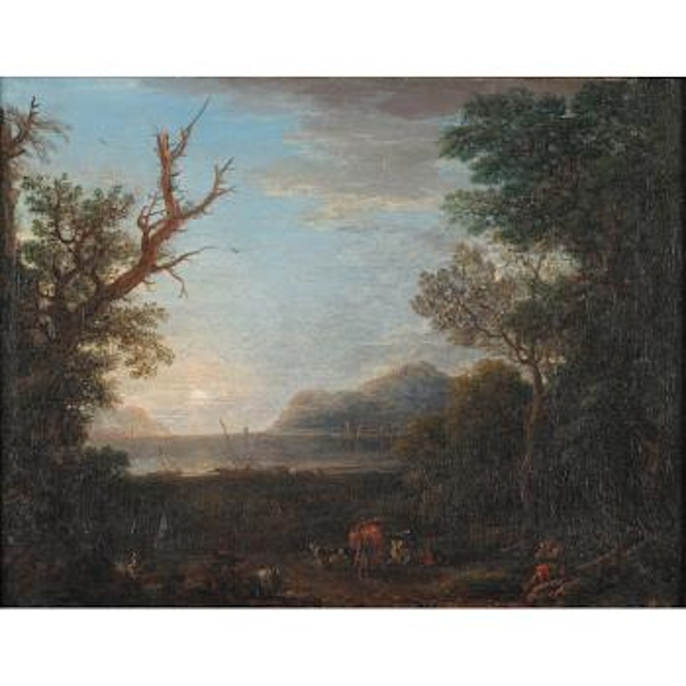 Untitled (Coastal Landscape) , by John Wootton