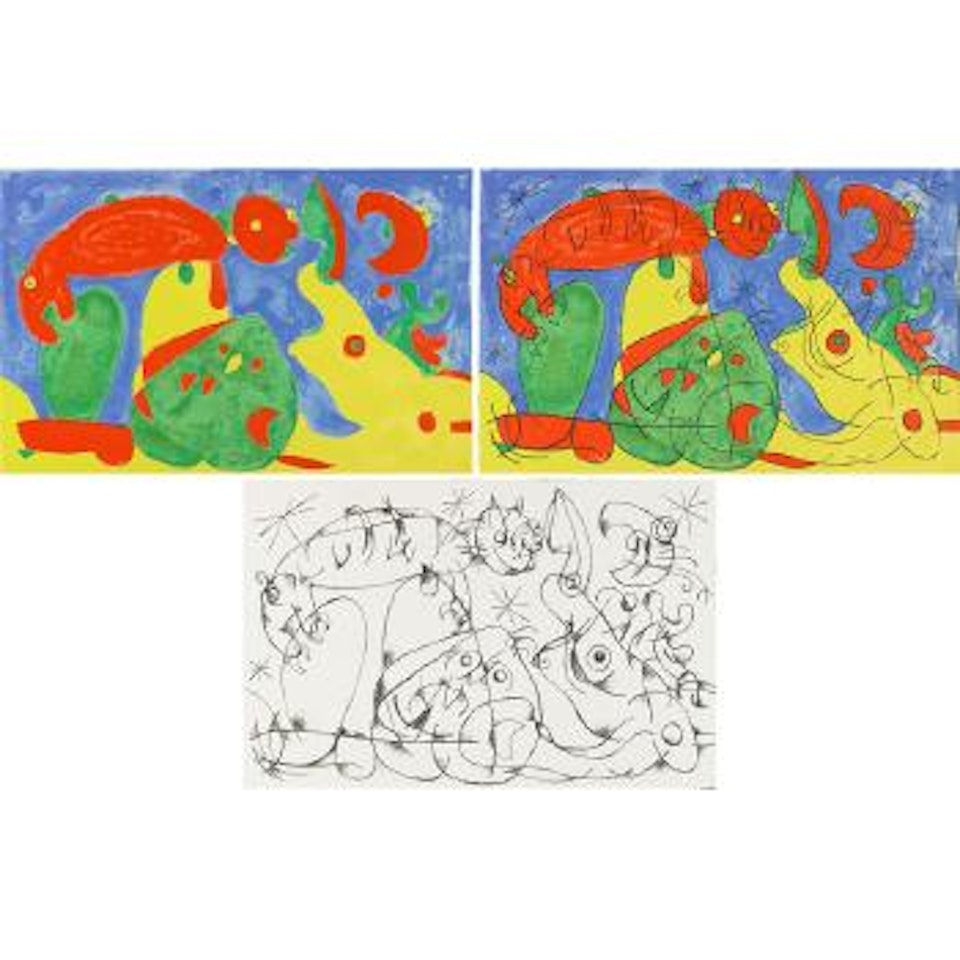 Suites pour Ubu Roi ,
1966 by Joan Miró