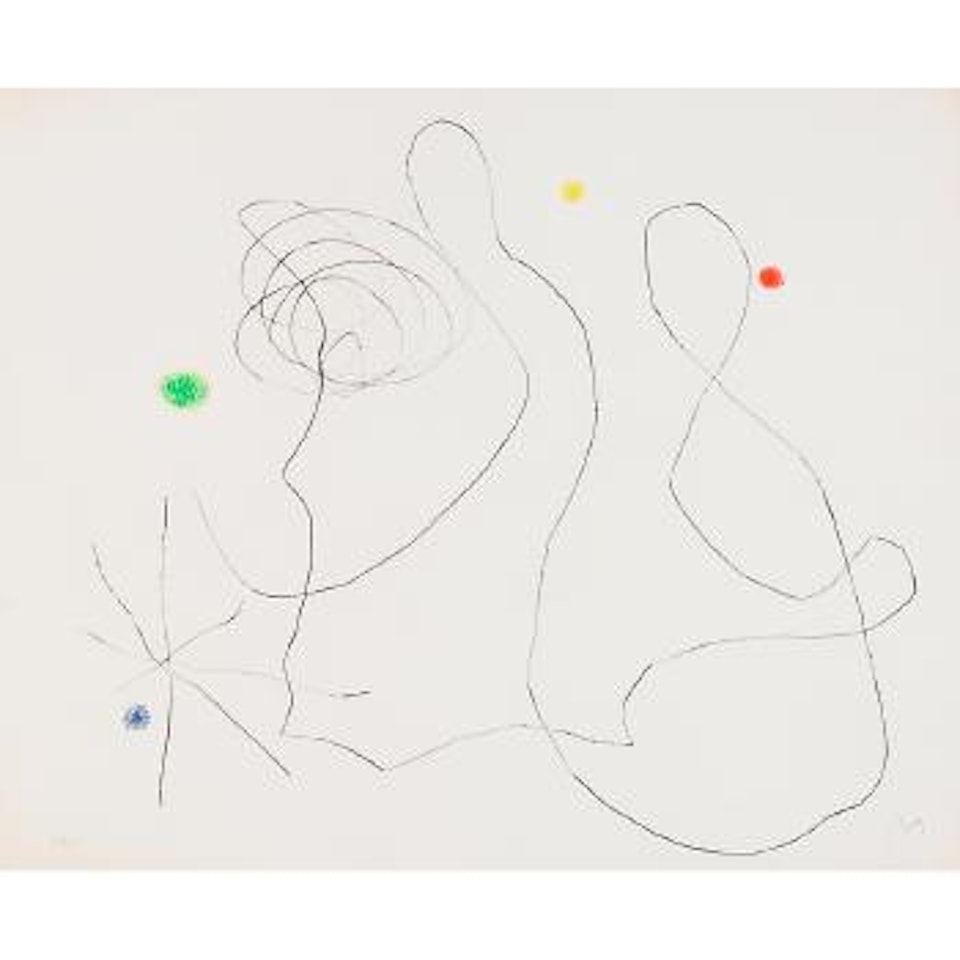 Flux de l'Aimant XVI ,
1964 by Joan Miró