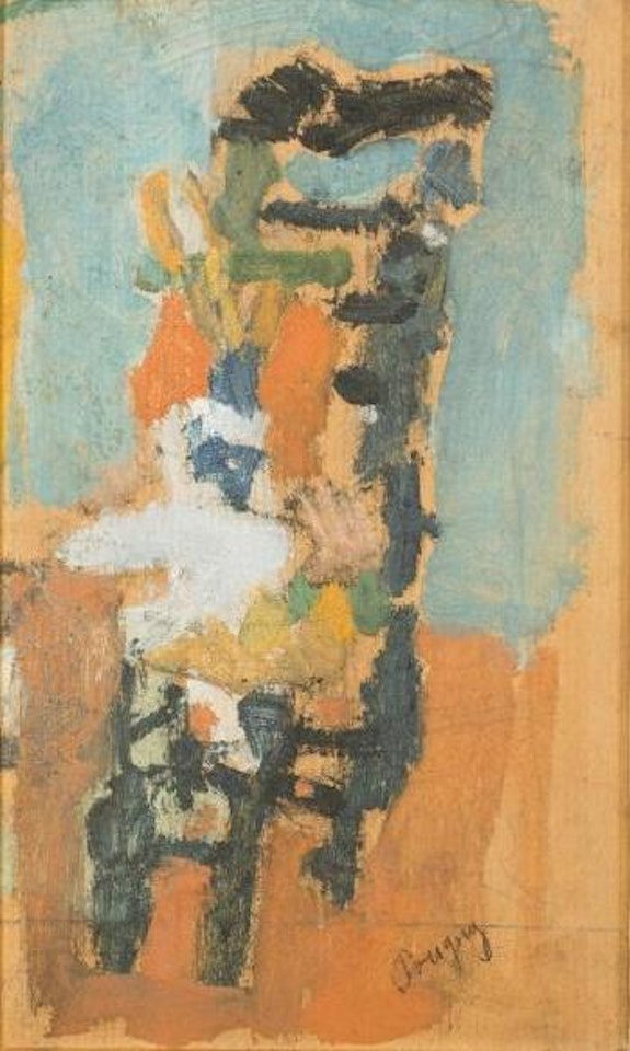 Chaise et boîtes de couleurs , by Jean Pougny